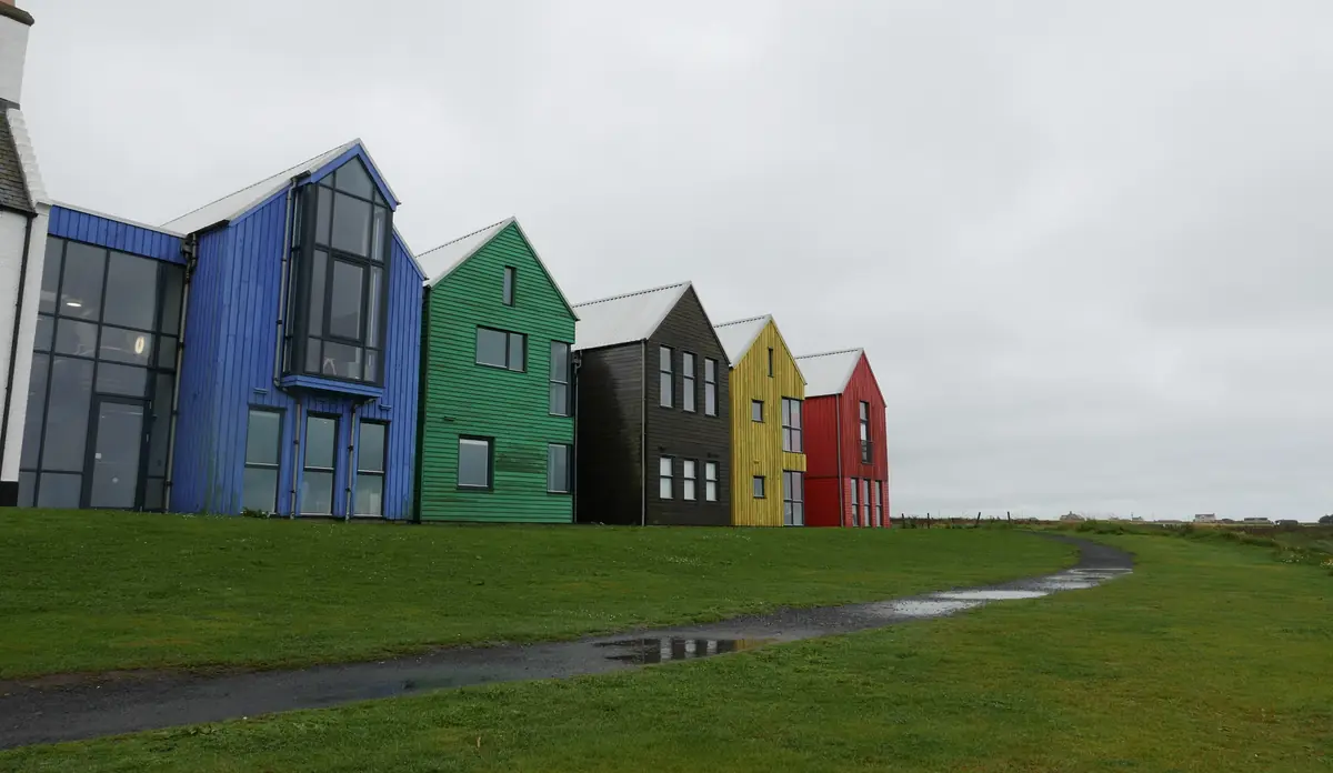 Le casette colorate di John o'Groats